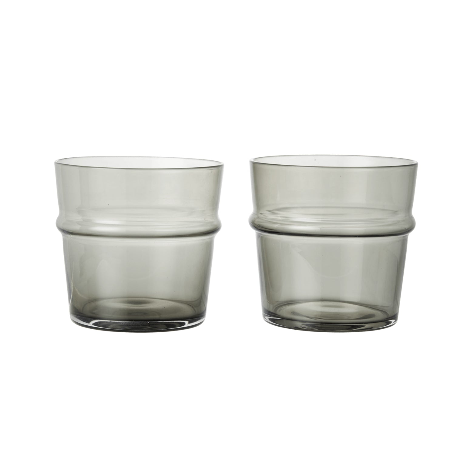Ferm Living - Boya Trinkglas | 30 cl / smoked grey