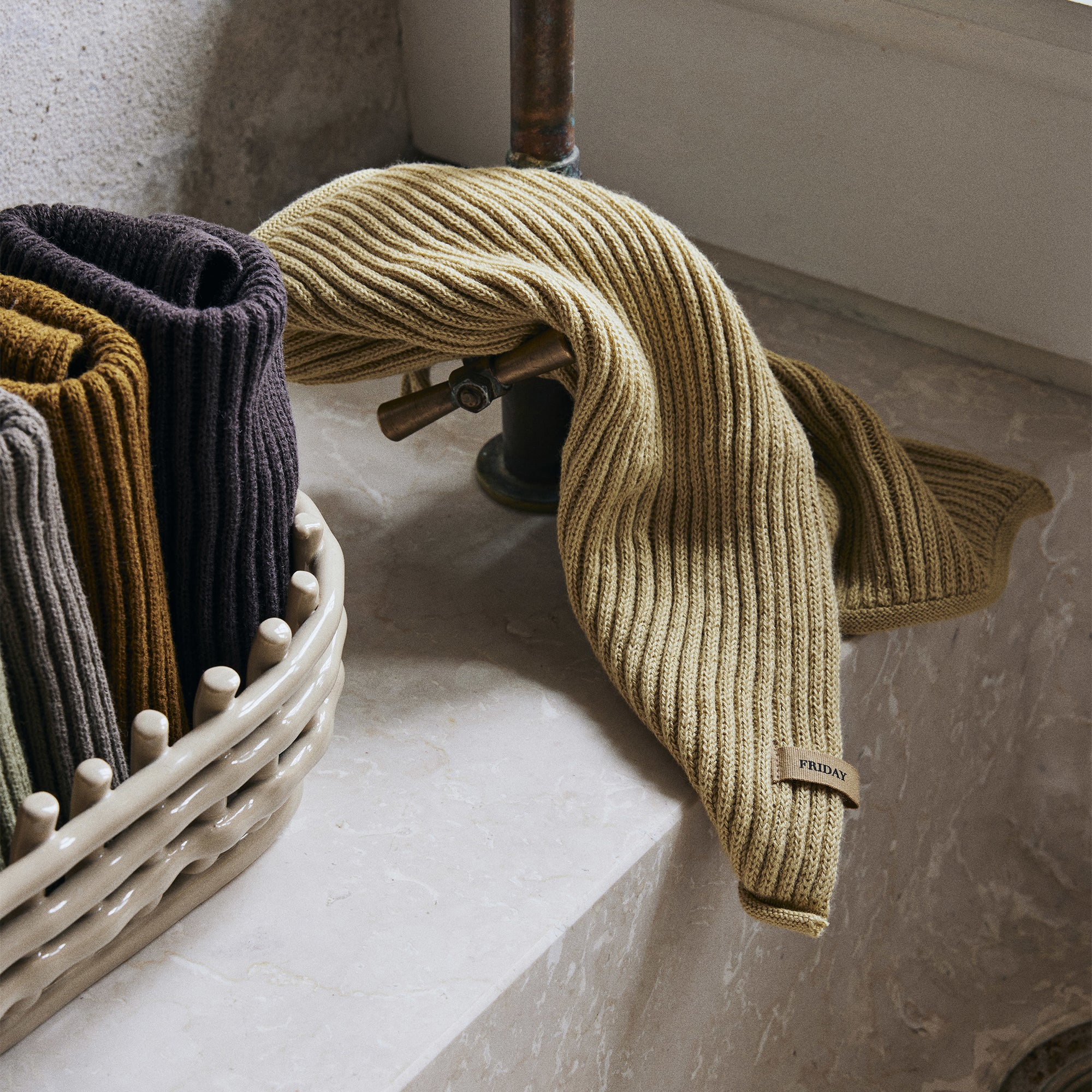 Ferm Living - Day Spültücher, calm (7er-Set) | 