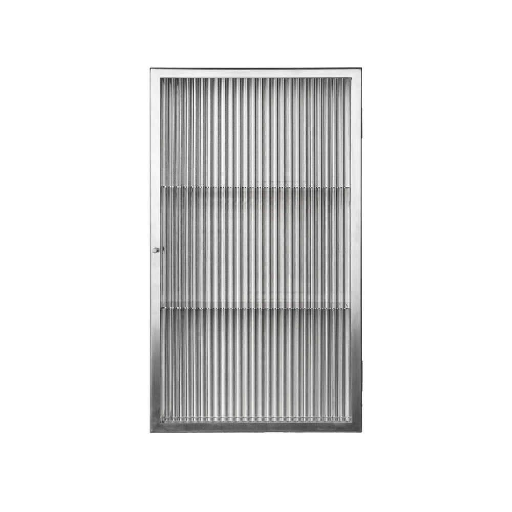 Ferm Living - Haze Wandschrank | 35 x 60 cm / Edelstahl