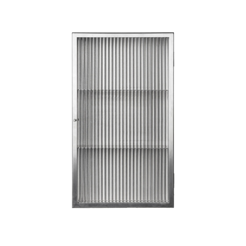 Ferm Living - Haze Wandschrank | 35 x 60 cm / Edelstahl