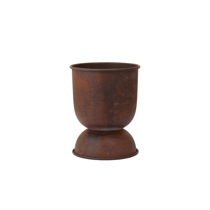 Ferm Living - Hourglass Blumentopf | Ø 21 x H 30 cm / rost