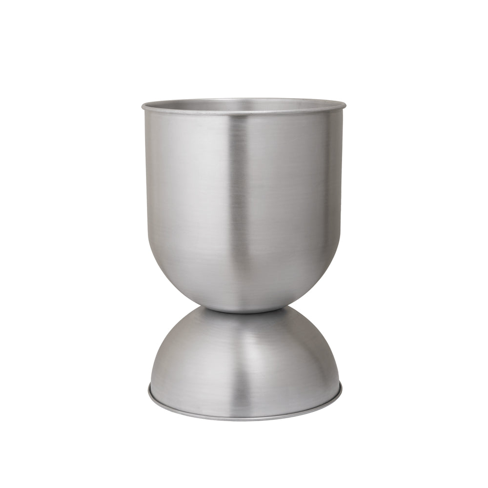 Ferm Living - Hourglass Blumentopf | Ø 40 x H 59 cm / Aluminium