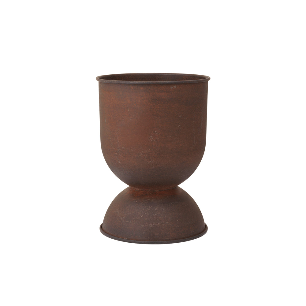 Ferm Living - Hourglass Blumentopf | Ø 30 x H 42, 5 cm / rost