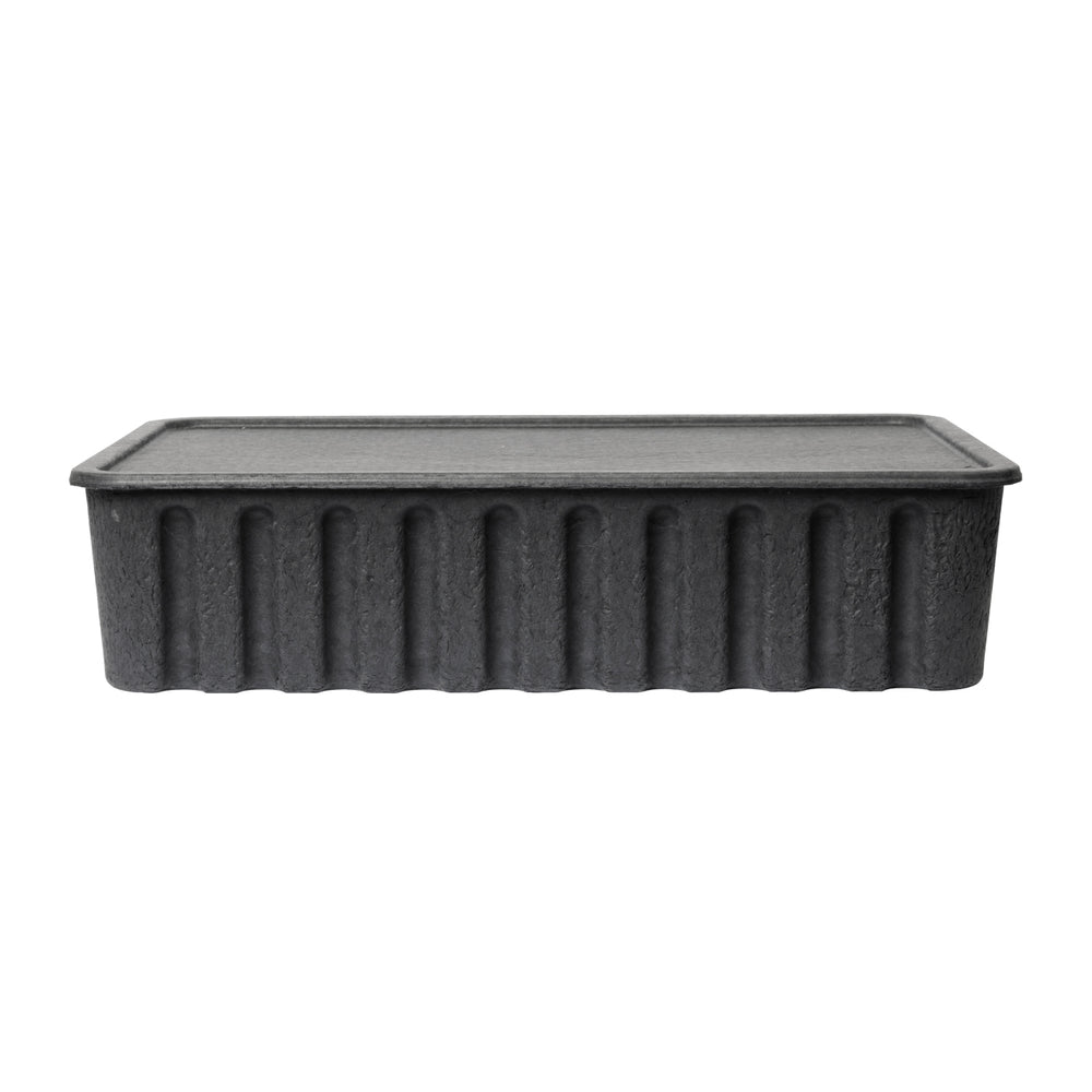 Ferm Living - Paper Pulp Aufbewahrungsbox | XL / schwarz
