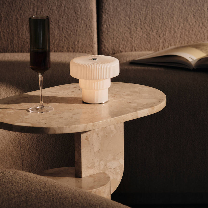 Ferm Living - Ripple LED Akku-Leuchte