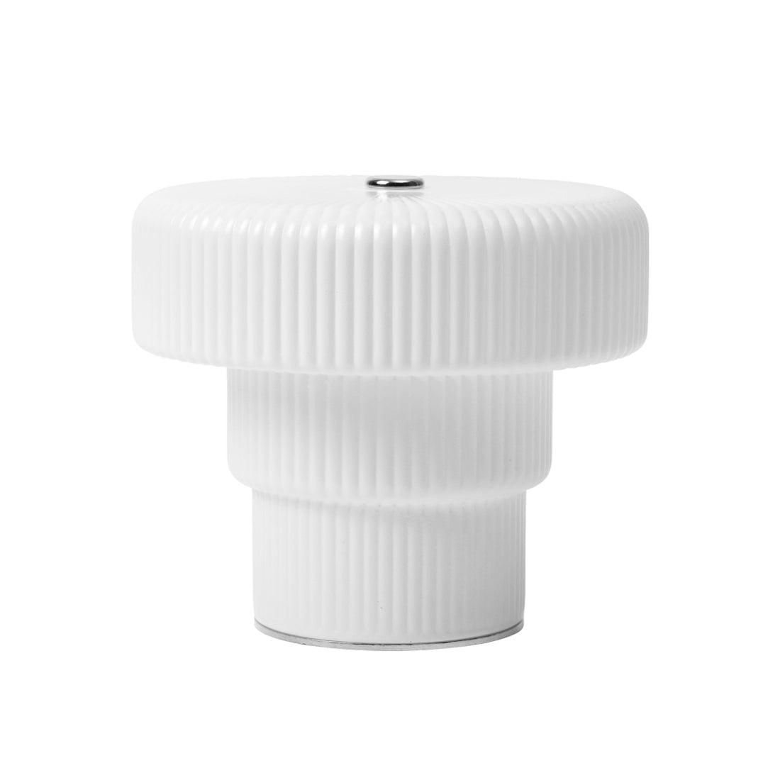 Ferm Living - Ripple LED Akku-Leuchte | weiß