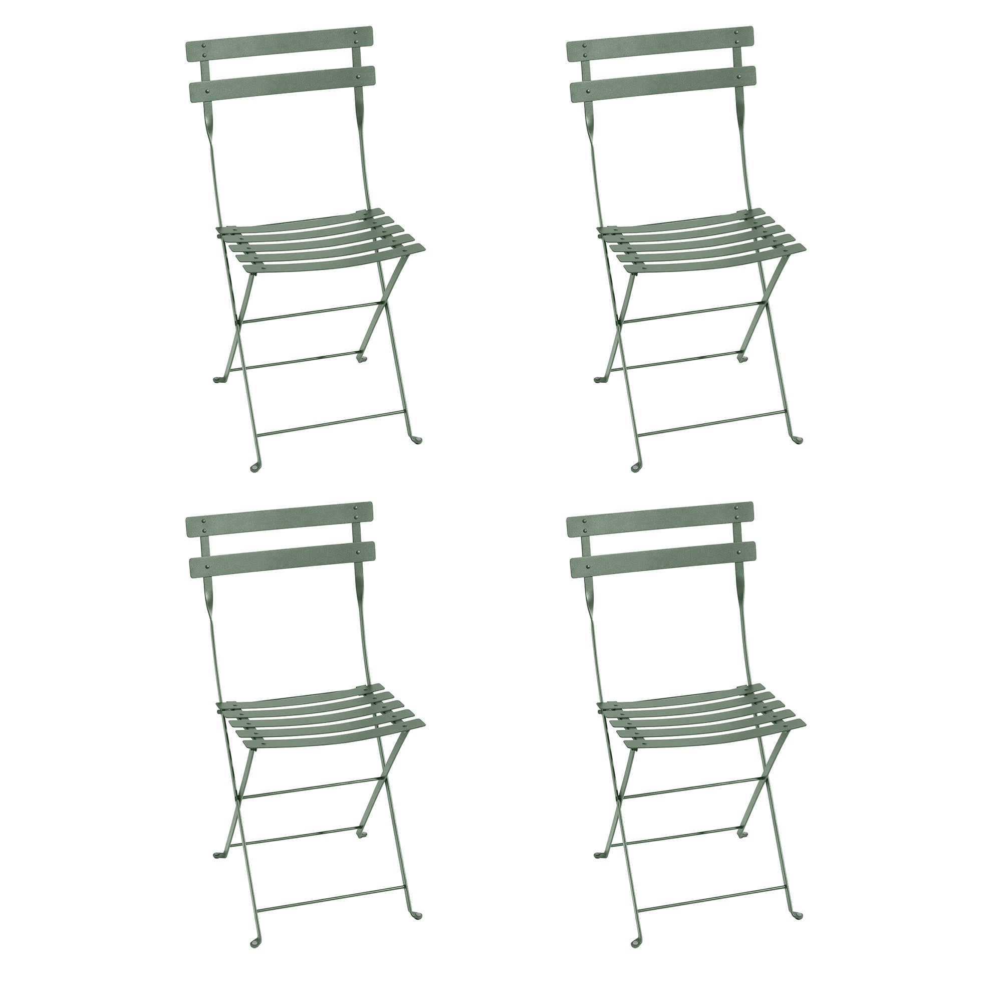 Fermob - Bistro Klappstuhl Metall (4er-Set) | kaktus