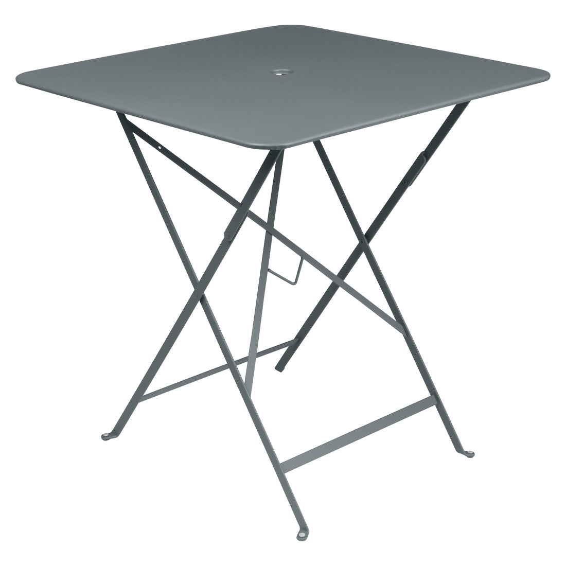 Fermob - Bistro Klapptisch 71 x 71 cm | gewittergrau matt