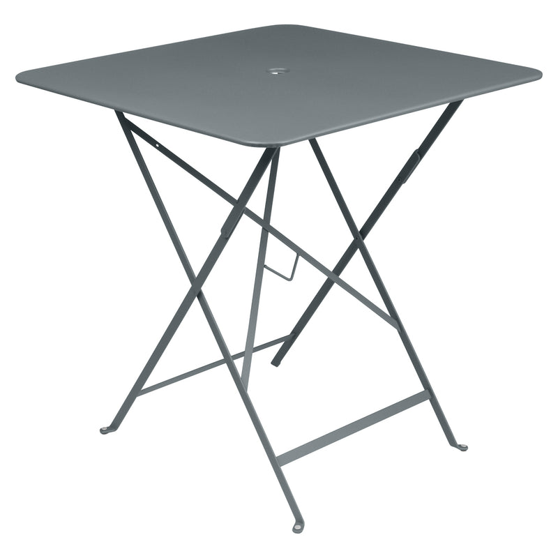 Fermob - Bistro Klapptisch 71 x 71 cm | gewittergrau matt
