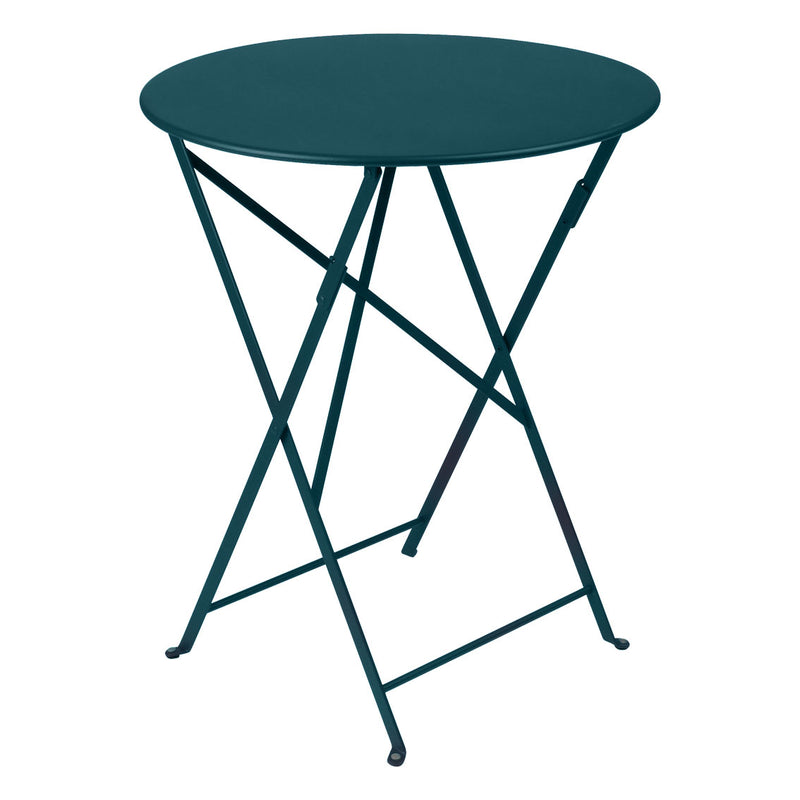 Fermob - Bistro Klapptisch Ø 60 cm | acapulcoblau