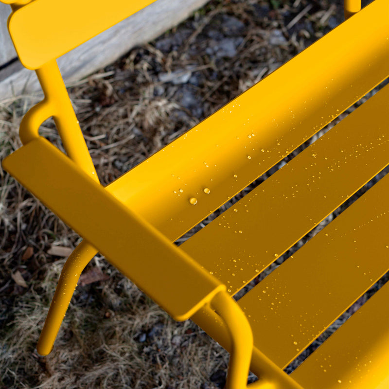 Fermob - Luxembourg Gartenbank mit Armlehne