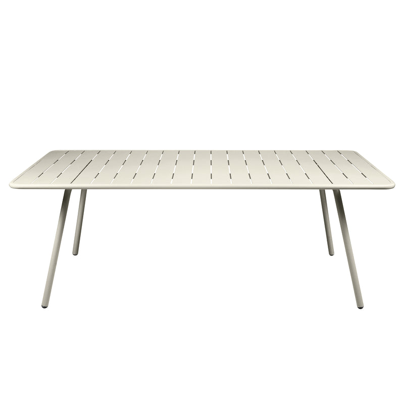 Fermob - Luxembourg Tisch 100 x 207 cm | lehmgrau