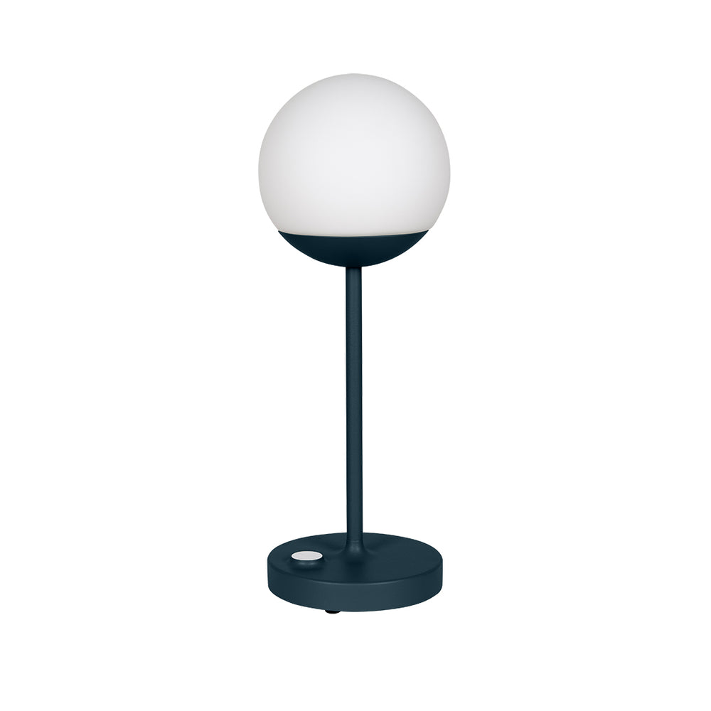 Fermob - Mooon! Max Akku LED-Leuchte | acapulcoblau
