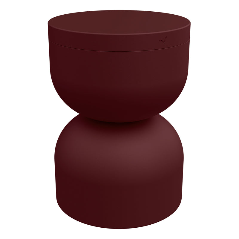 Fermob - Piapolo Outdoor-Hocker | schwarzkirsche