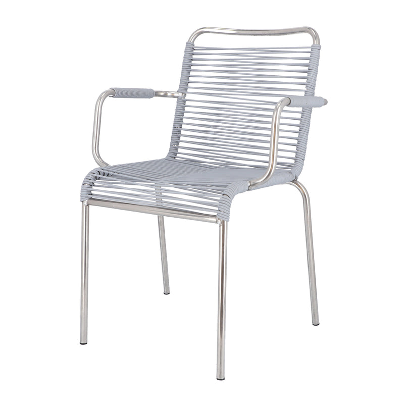Fiam - Mya Spaghetti Outdoor Stuhl | grau
