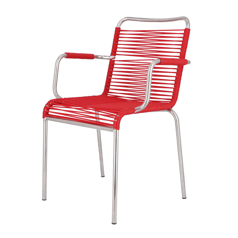 Fiam - Mya Spaghetti Outdoor Stuhl | rot