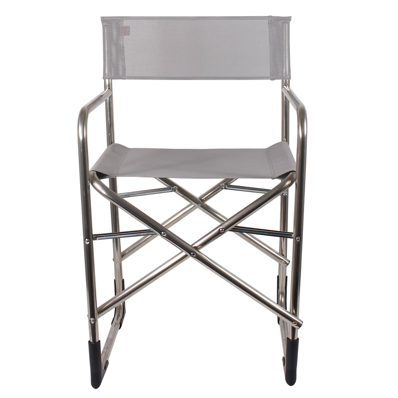 Fiam - Regie Aluminium Sessel | grau