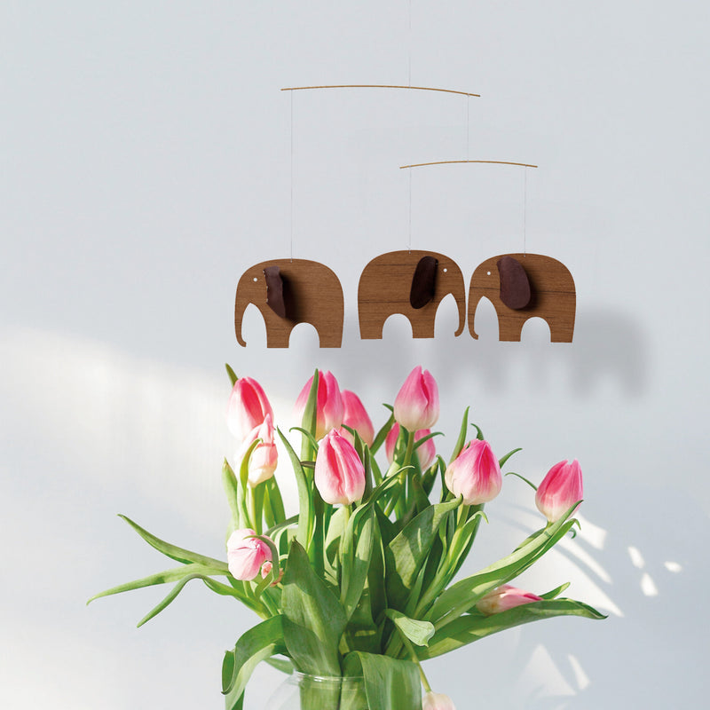 Flensted Mobiles - Elefanten Treffen Mobile