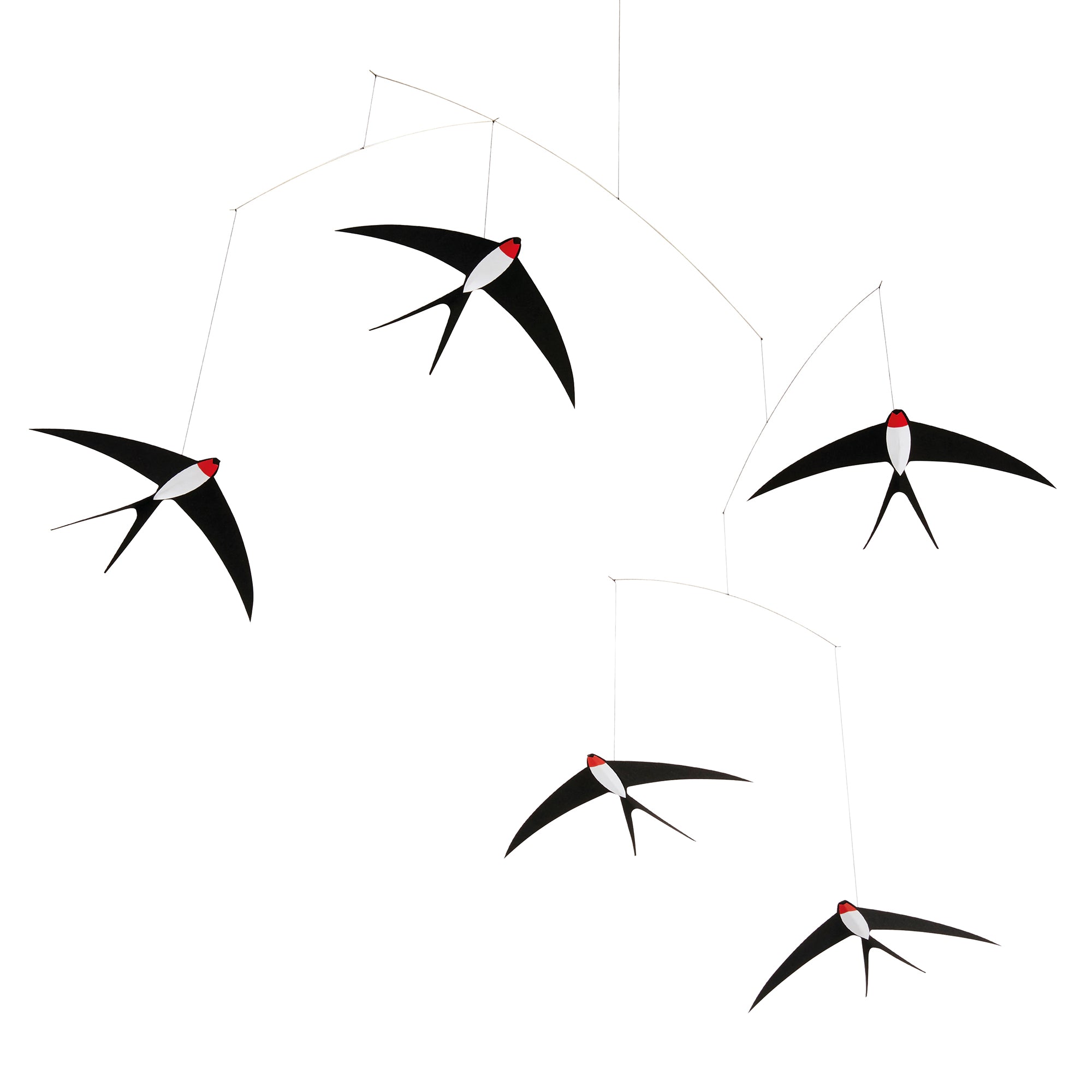 Flensted Mobiles - Flying Swallows Mobile | 5