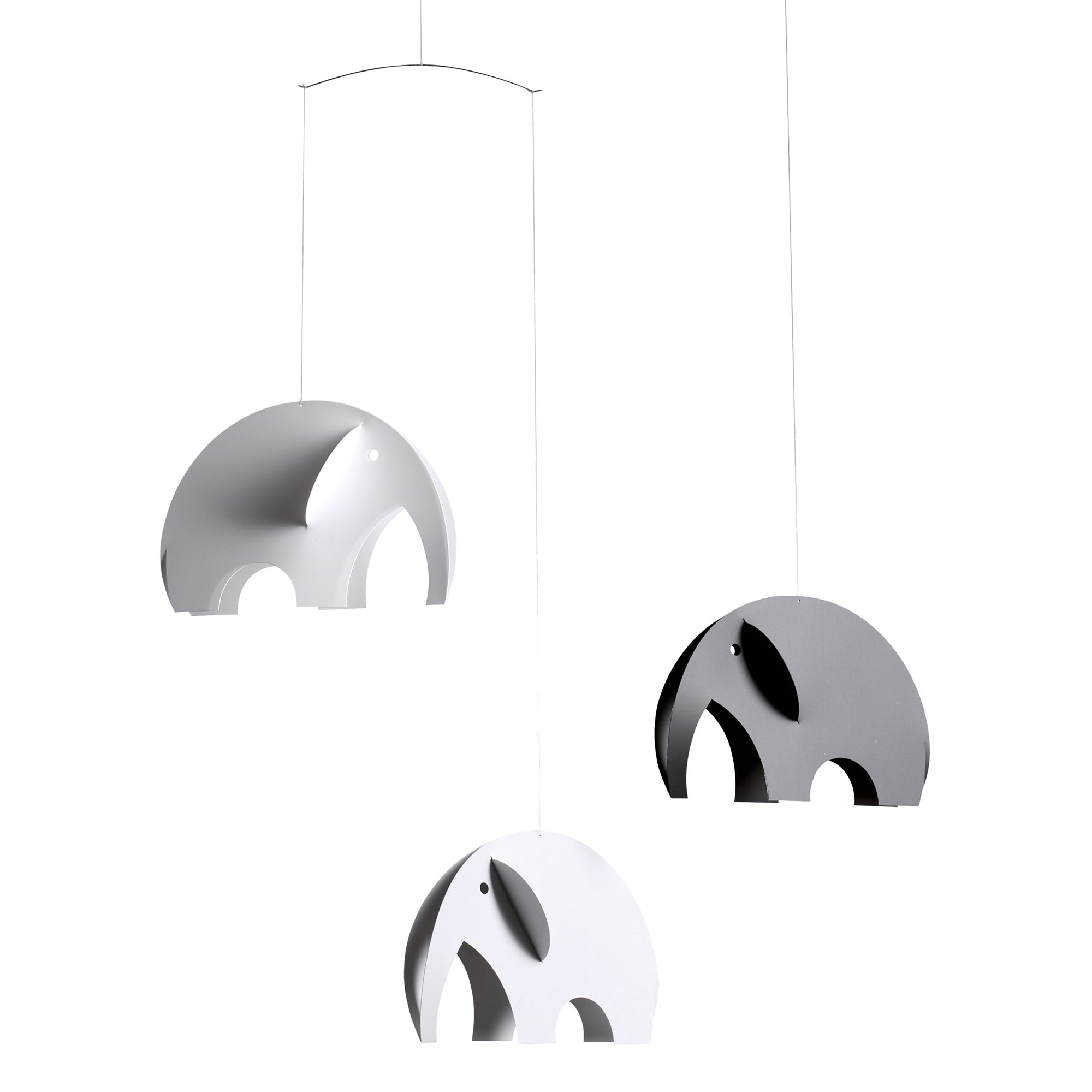 Flensted Mobiles - Olephants Mobile | grau