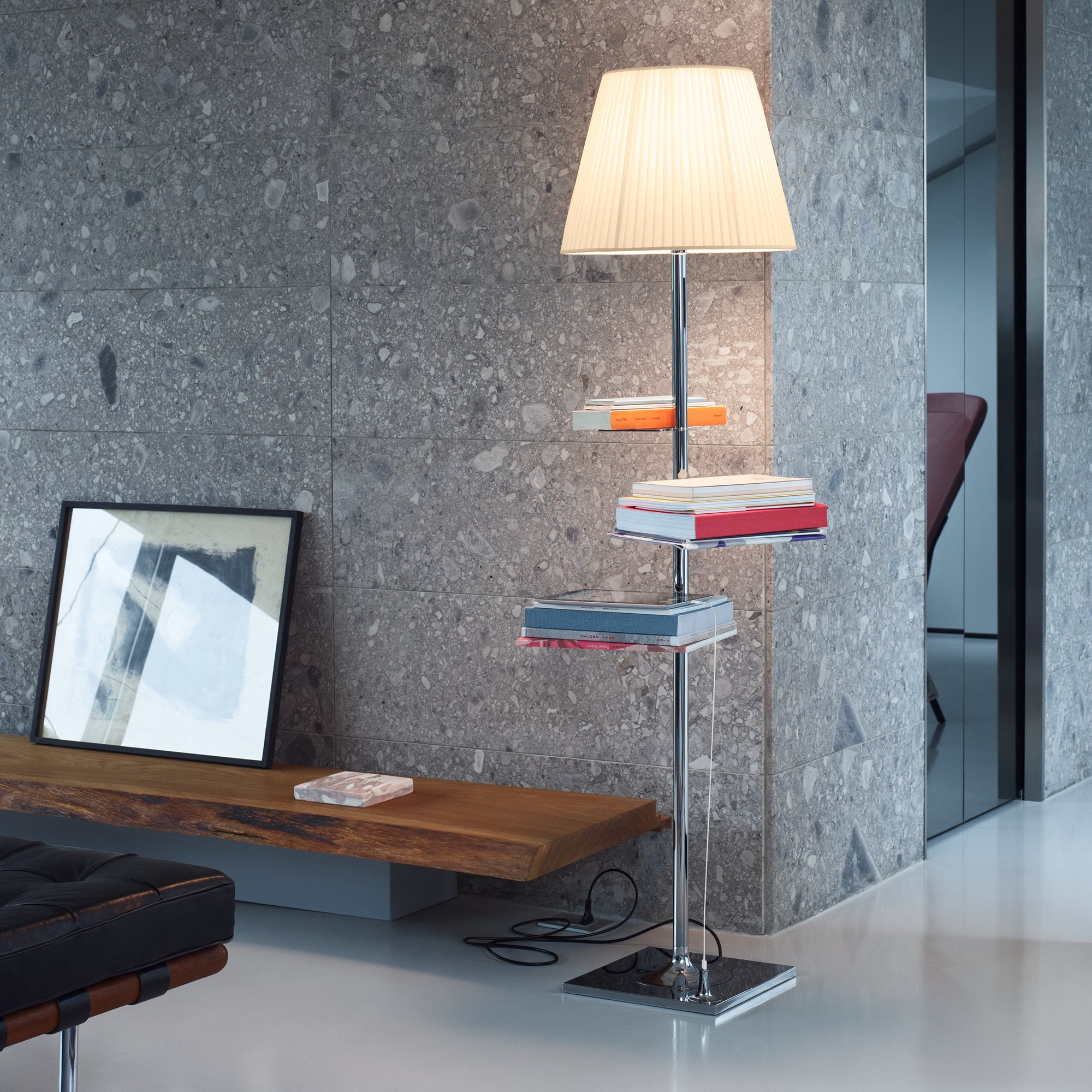 Flos - Bibliotheque Nationale Stehleuchte | fabric