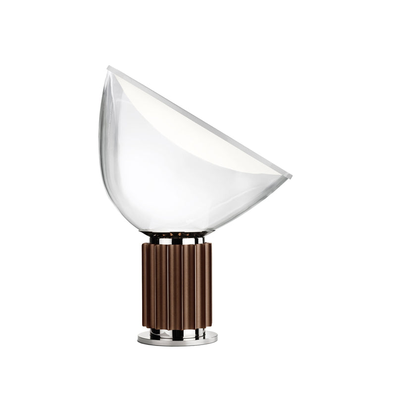 Flos - Taccia small LED Tischleuchte | S / Bronze eloxiert