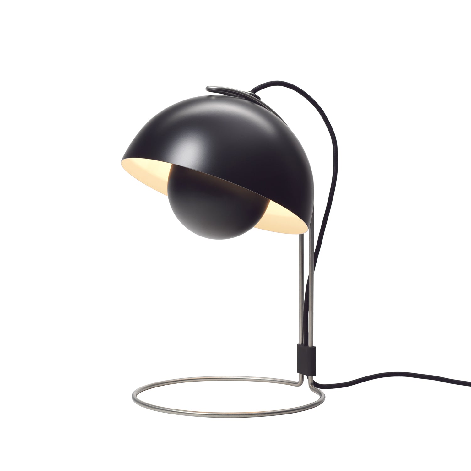 &amp;Tradition - FlowerPot Tischleuchte VP4 | schwarz