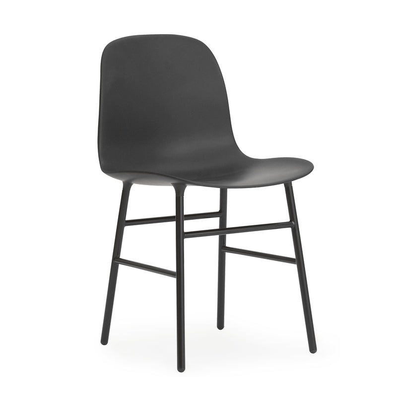Normann Copenhagen - Form Chair (Stahl) | schwarz