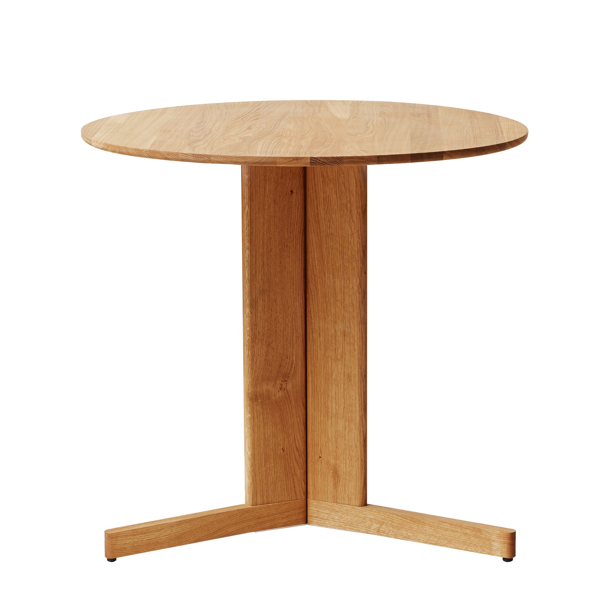 Form &amp; Refine - Trefoil Tisch | Eiche geölt / Ø 75 cm
