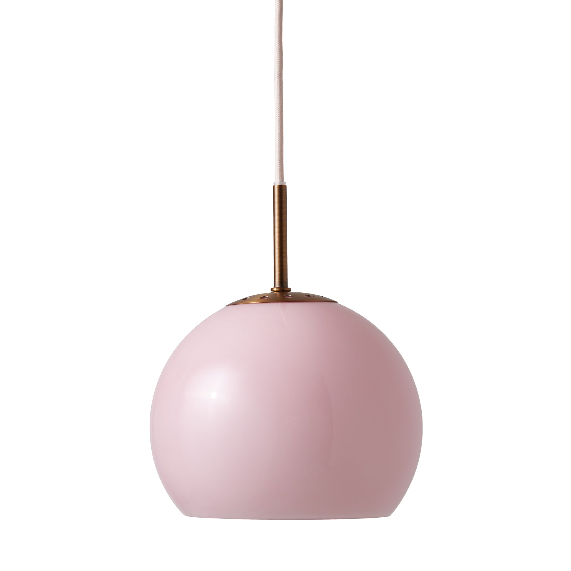 Frandsen - Ball Pendelleuchte Glas | Ø 18 cm / light pink