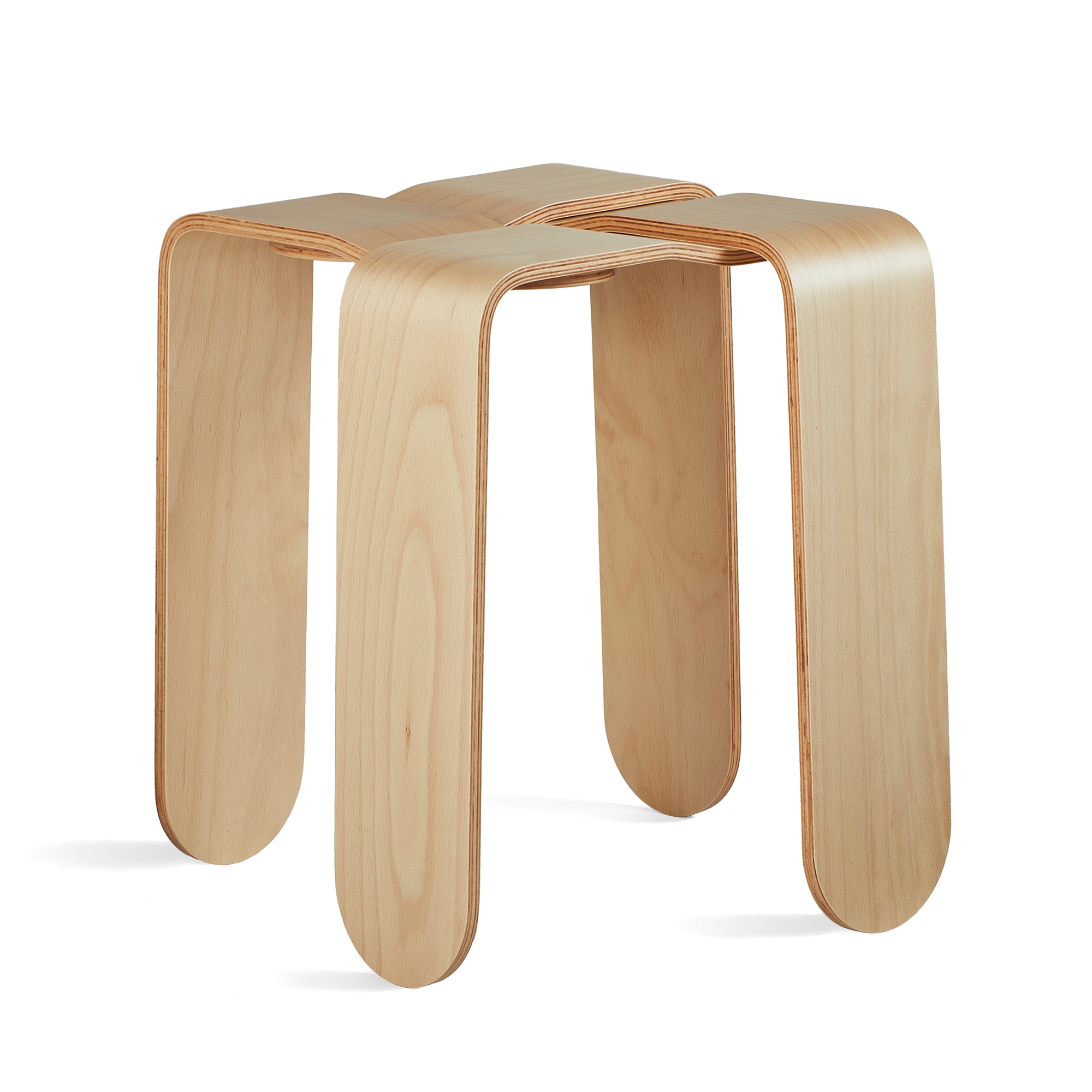 Frederik Roijé - Criss Cross Hocker | Buche natur