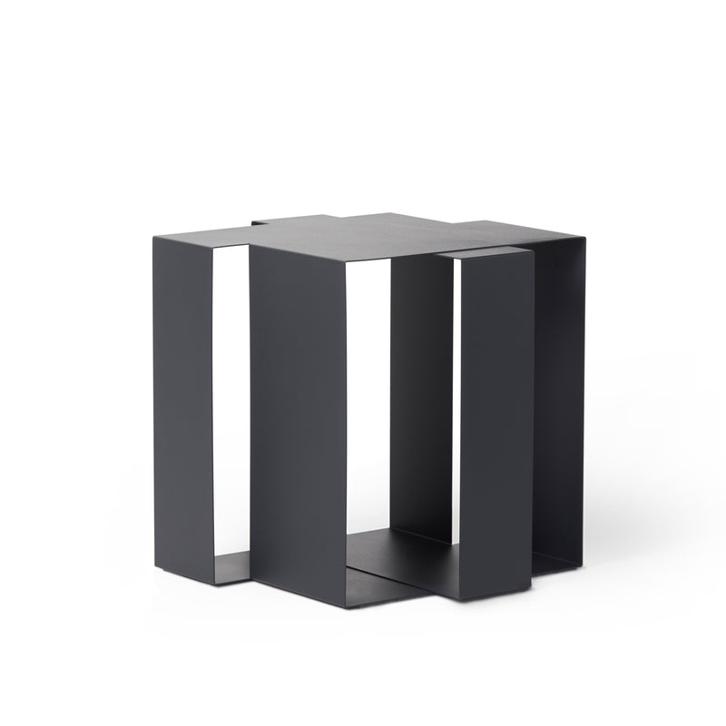 Frederik Roijé - Shifted Square Beistelltisch | dunkelgrau