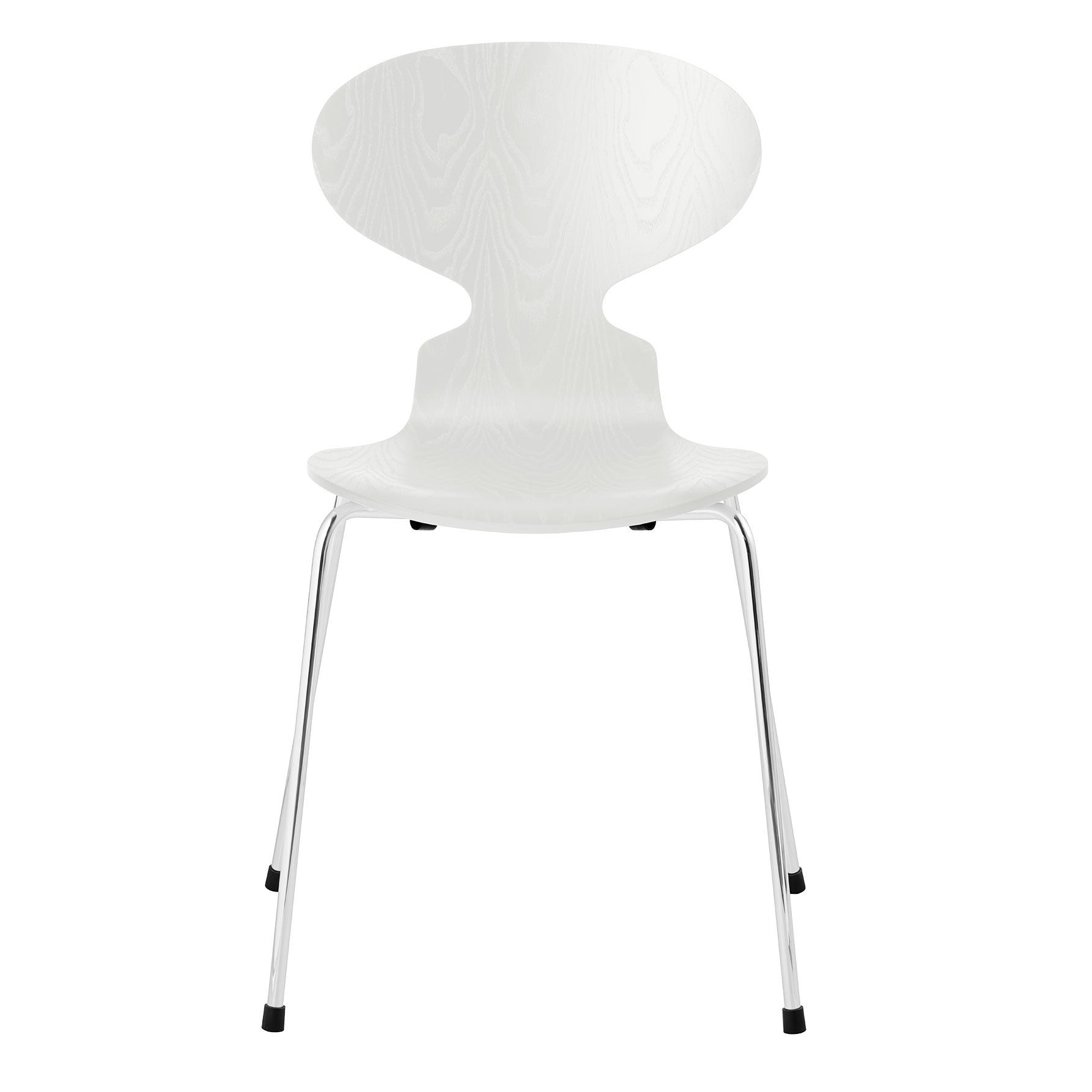 Fritz Hansen - Stuhl Ameise | weiß / verchromt