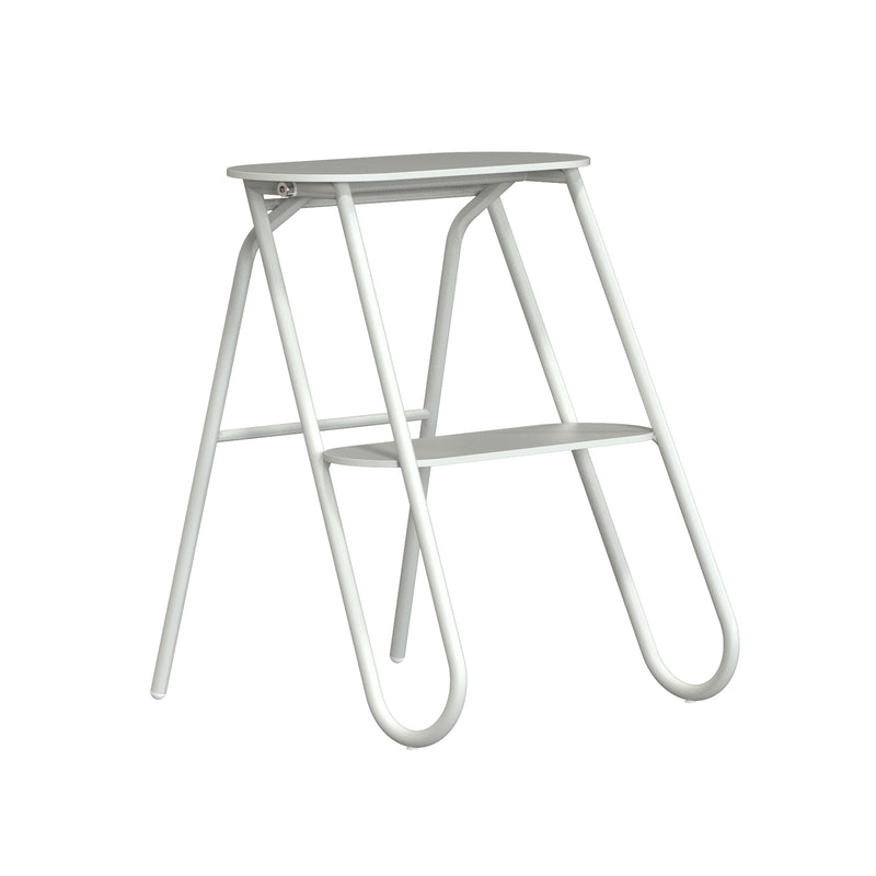Frost - Bukto Tritthocker klappbar | H 46 cm / weiß