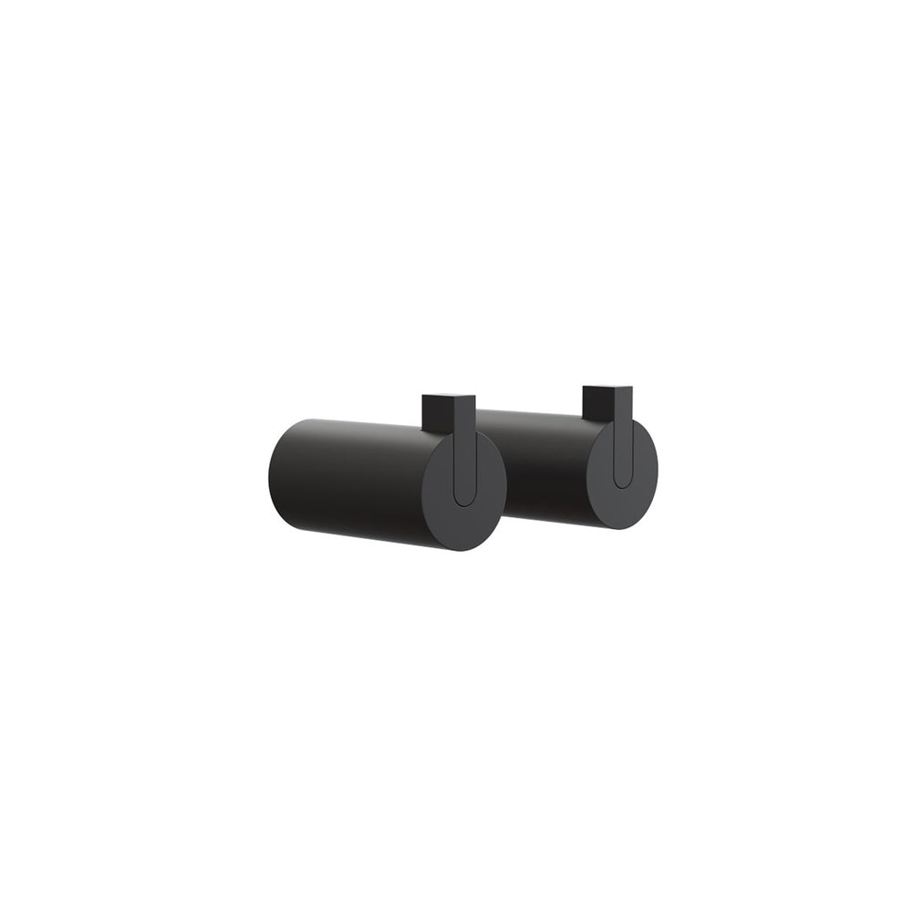 Frost - Nova 2 Wandhaken | Ø 16 x T 27 mm / schwarz