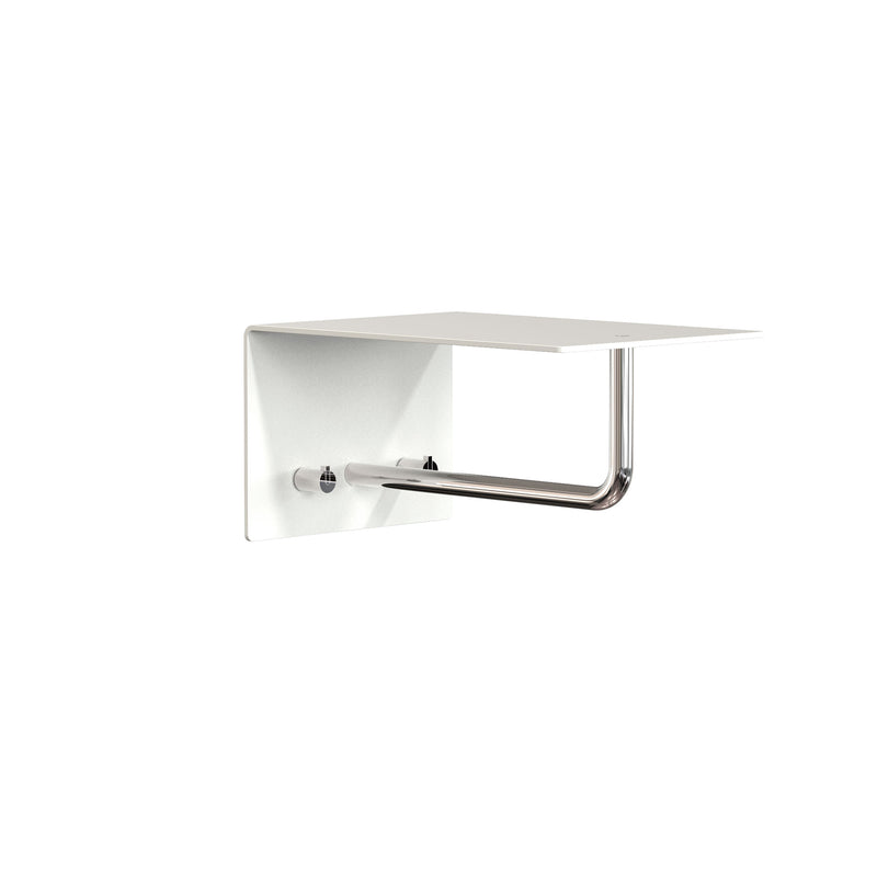 Frost - Unu Wandgarderobe mit Haken und Stange | 200 mm / weiß
