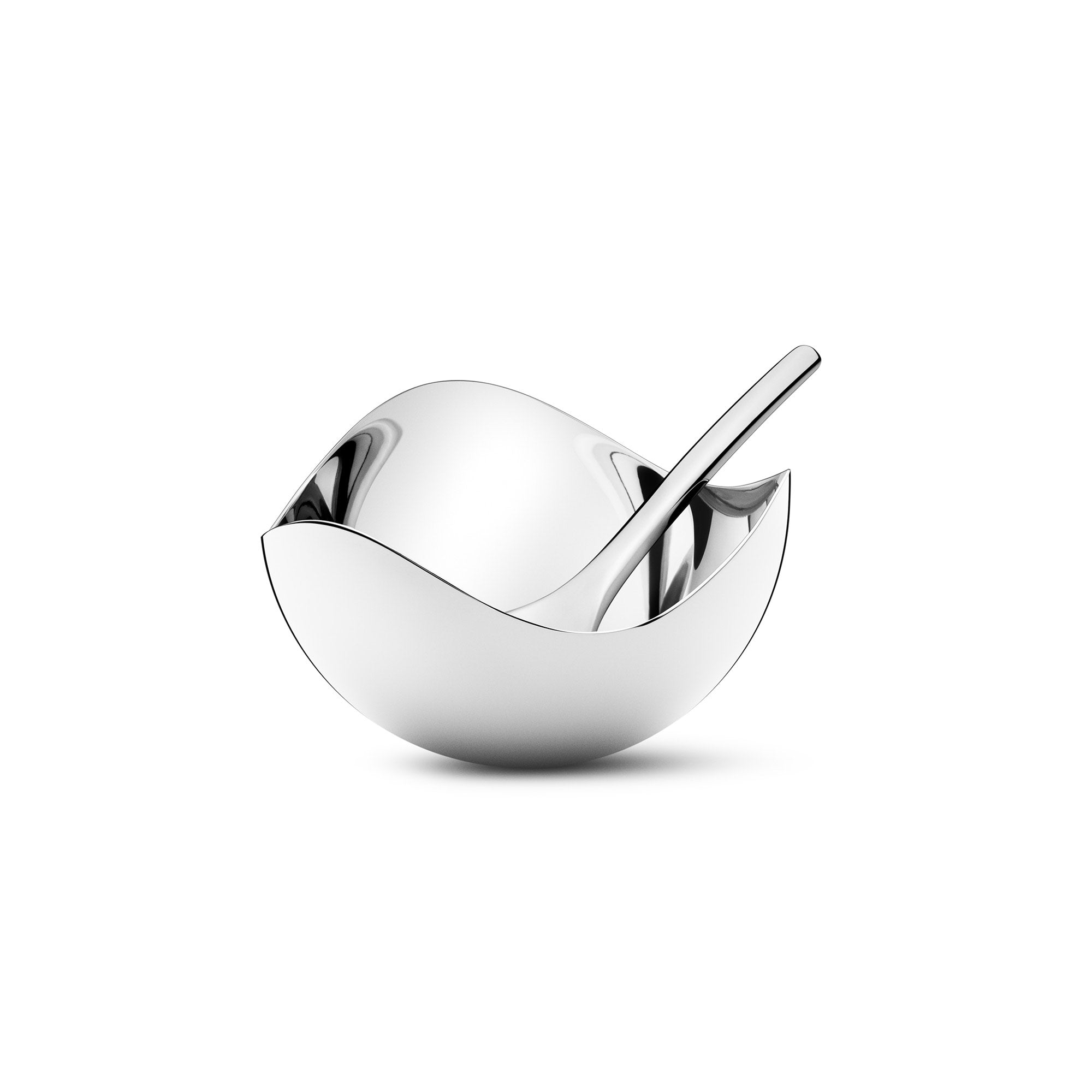 Georg Jensen - Bloom Salzschale mit Löffel | 