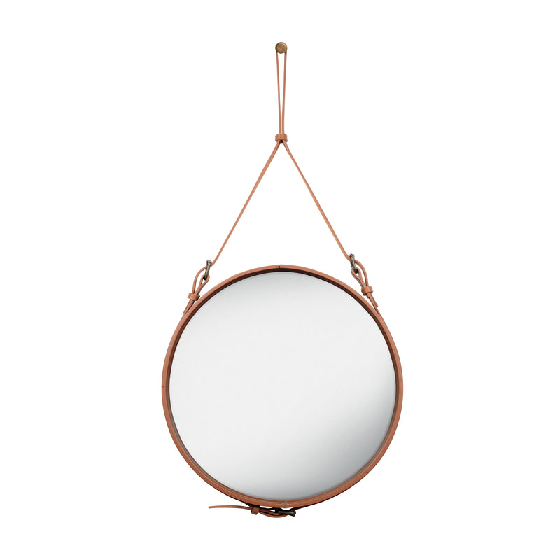 Gubi - Adnet Spiegel | Ø 58 cm / braun