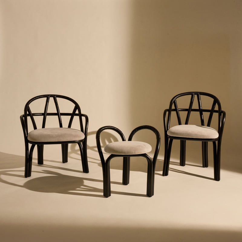 Gubi - Bistra Hocker | ebony