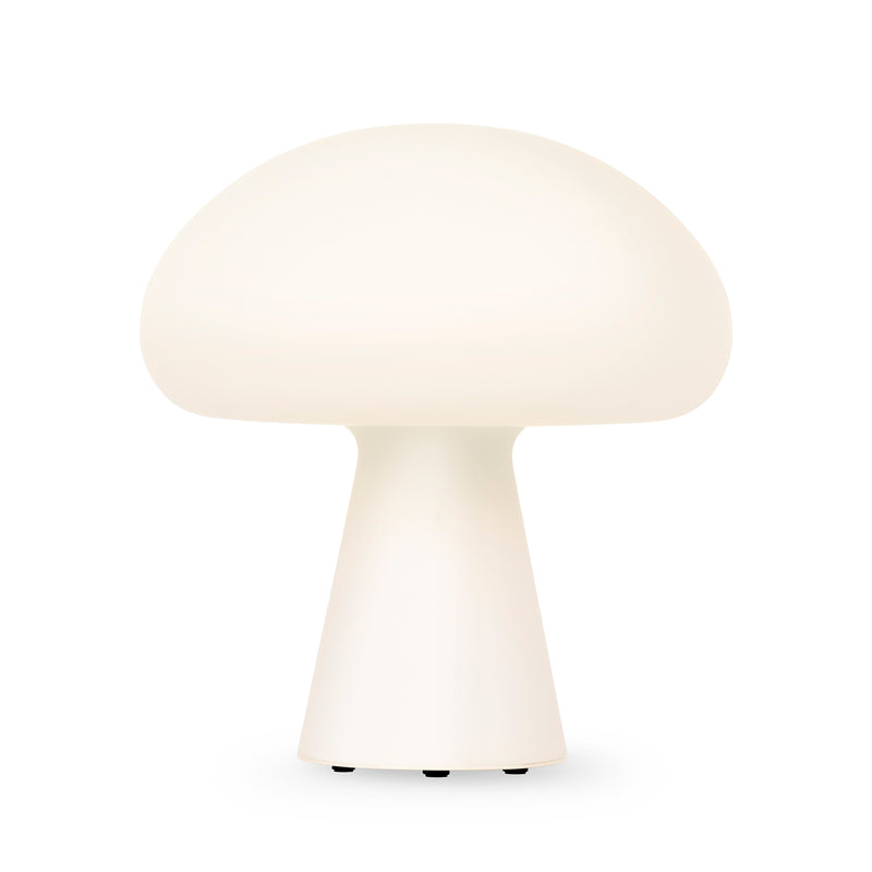 Gubi - Obello Tischleuchte LED Outdoor | Forsted glas
