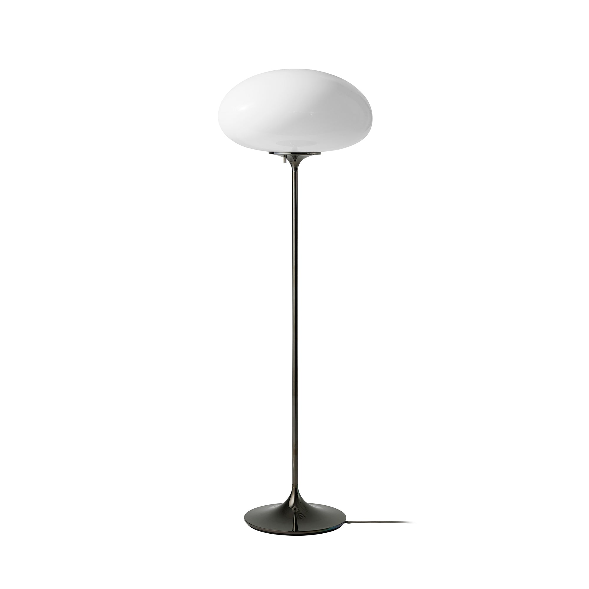 Gubi - Stemlite Stehleuchte | H 110 cm / chrom schwarz
