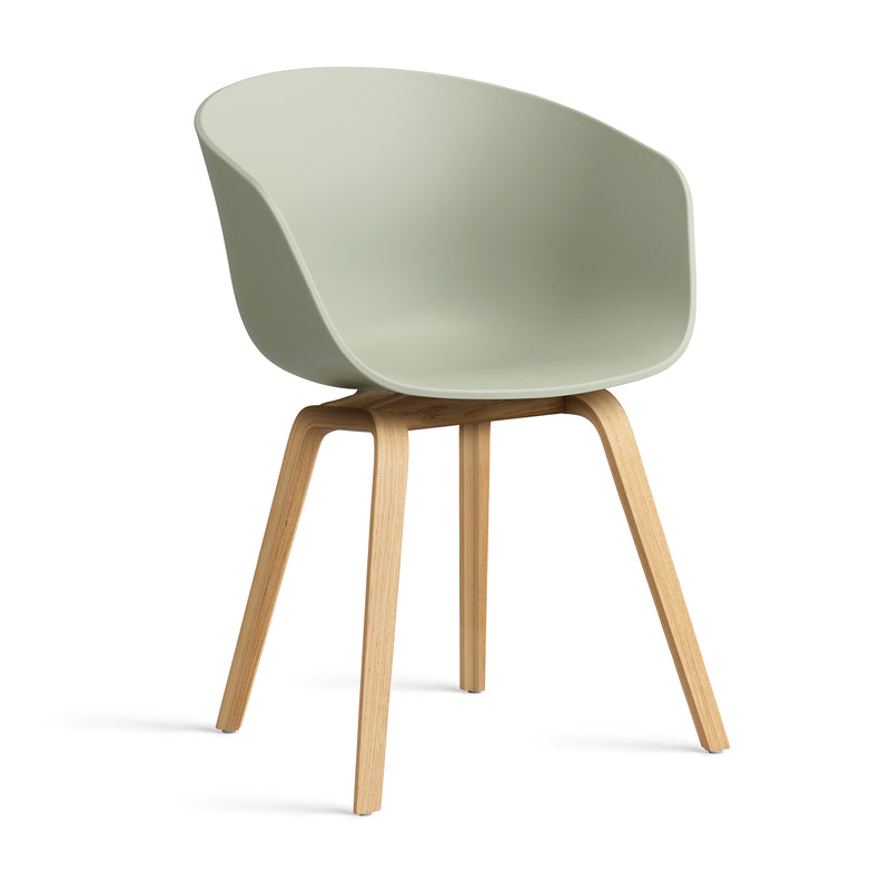 HAY - About A Chair AAC 22 | pastel grün 2.0 / Eiche lackiert