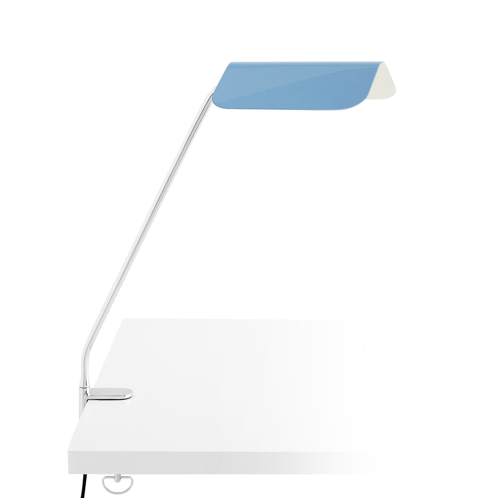 HAY - Apex Schreibtischklemmleuchte | pastel blue