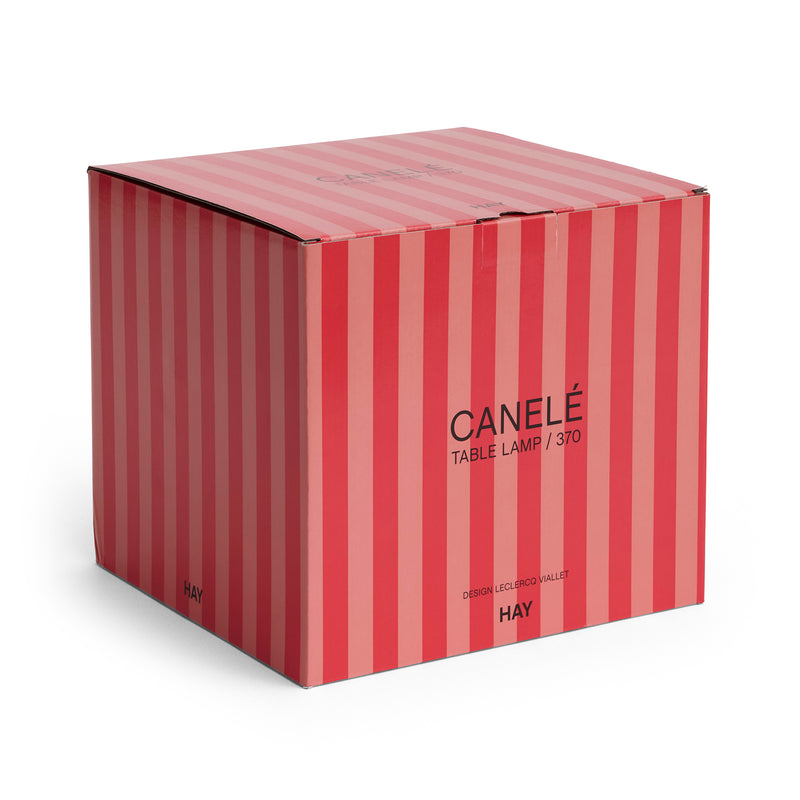 HAY - Canelé Tischleuchte | tomato red