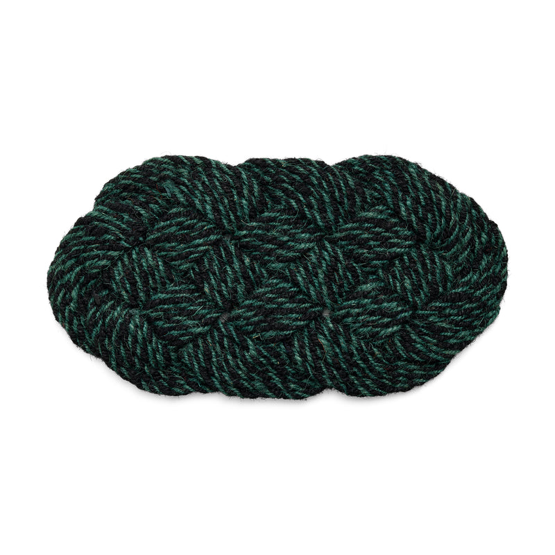 HAY - Coco Fußmatte | green/black
