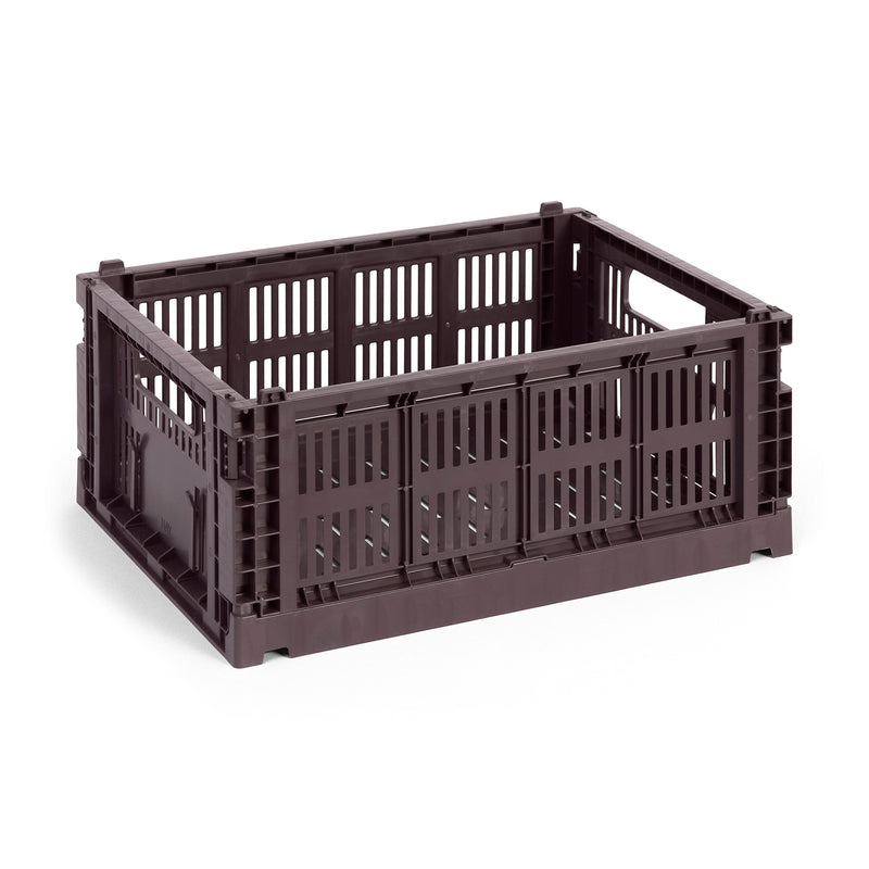 HAY - Colour Crate Korb M | bordeaux