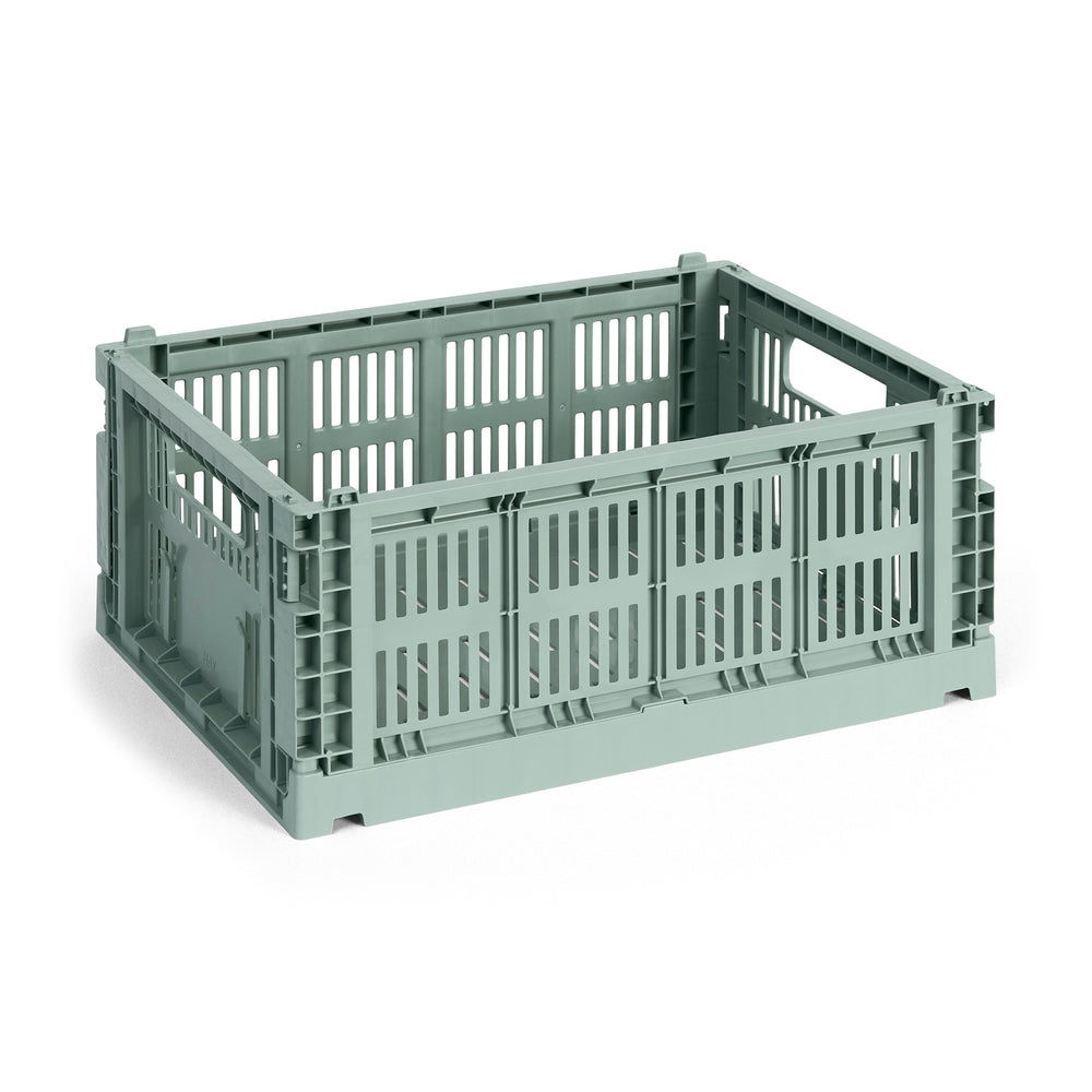 HAY - Colour Crate Korb M | sage grün