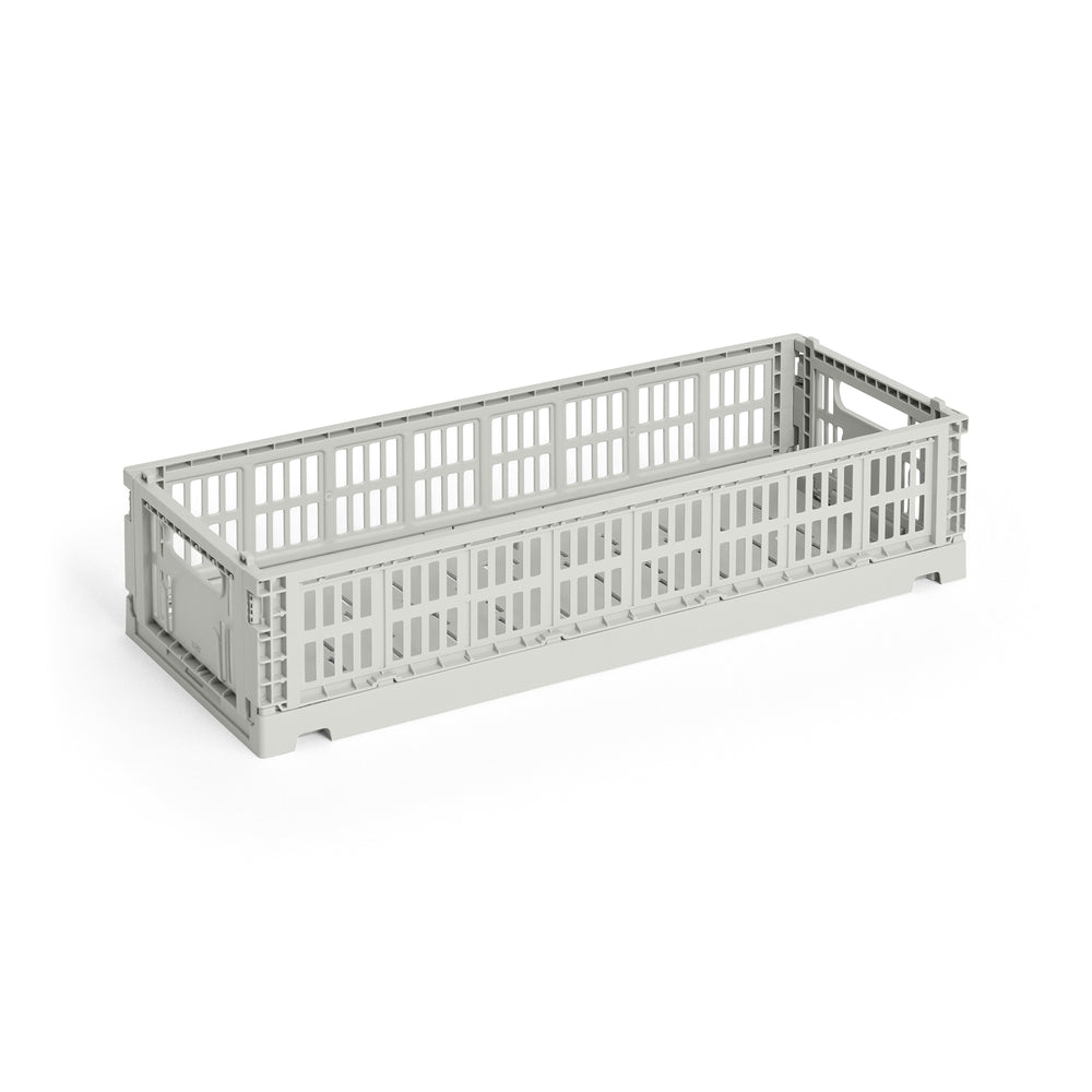 HAY - Colour Crate Korb Mini Oblong | grey