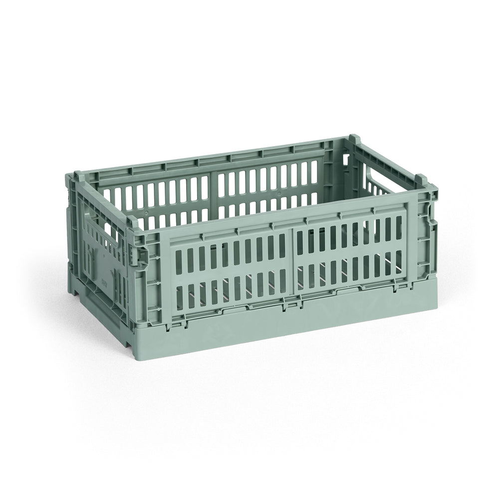 HAY - Colour Crate Korb S recycled | sage green