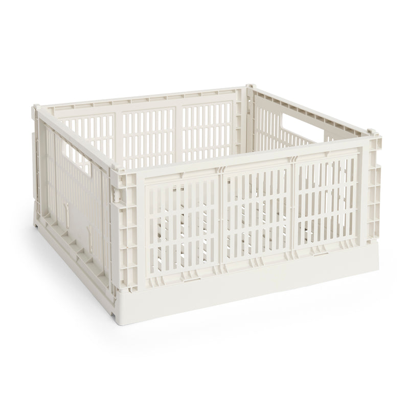 HAY - Colour Crate Korb Square | L / off white